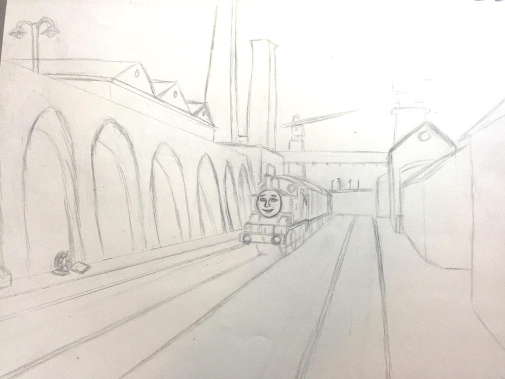 WIP-Night Train by ThePlaidShirtGuy on DeviantArt