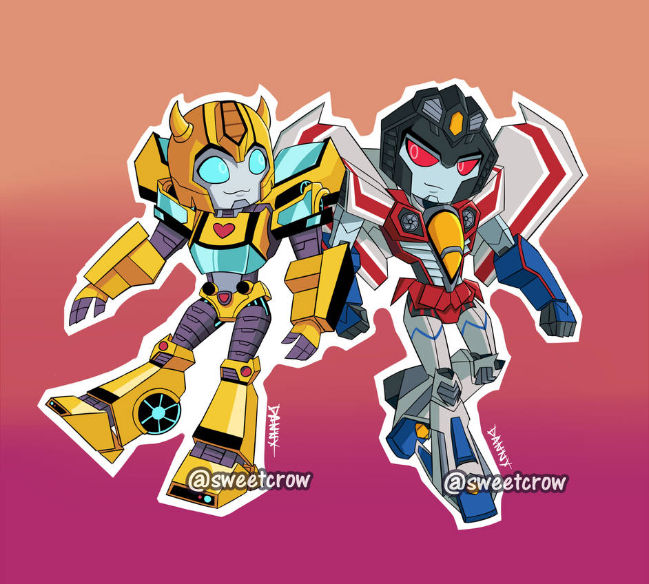 TF Cyberverse - Friends ? by SweetCrow on DeviantArt