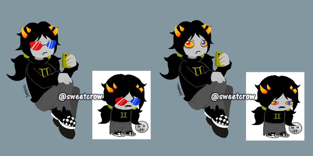 Homestuck Troll Oc by SweetCrow on DeviantArt