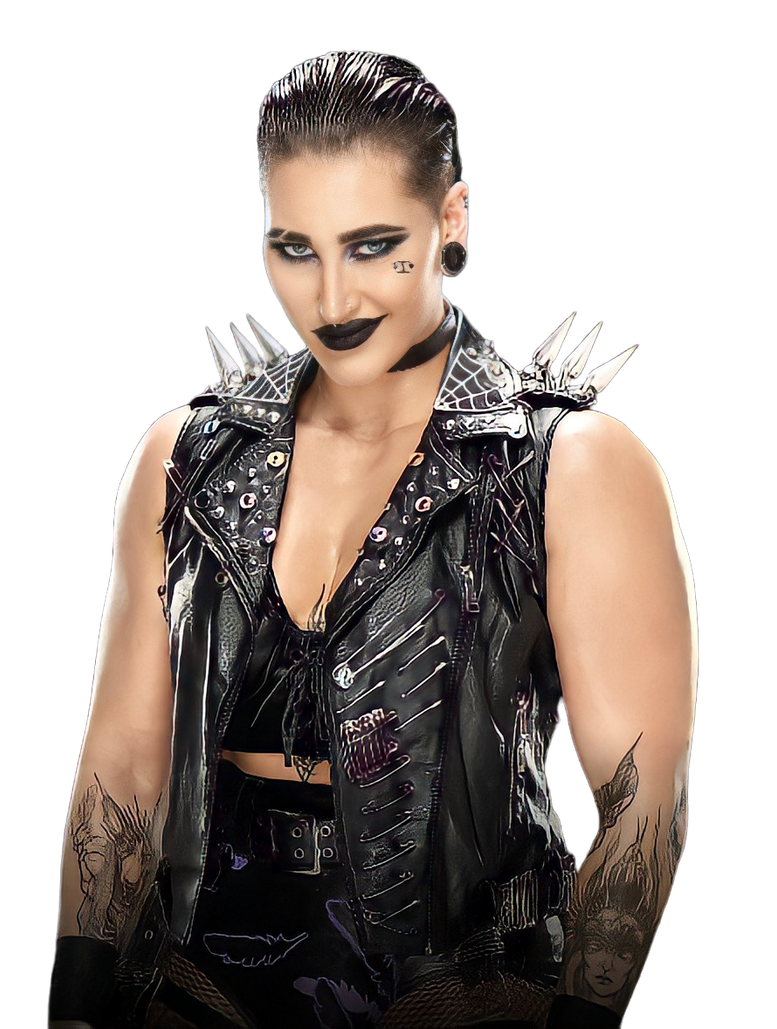 Rhea Ripley Render PNG by livvonce on DeviantArt