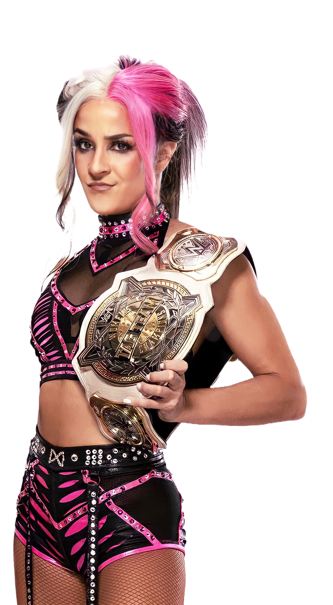 Dakota Kai Tag Team Championship Render PNG by livvonce on DeviantArt