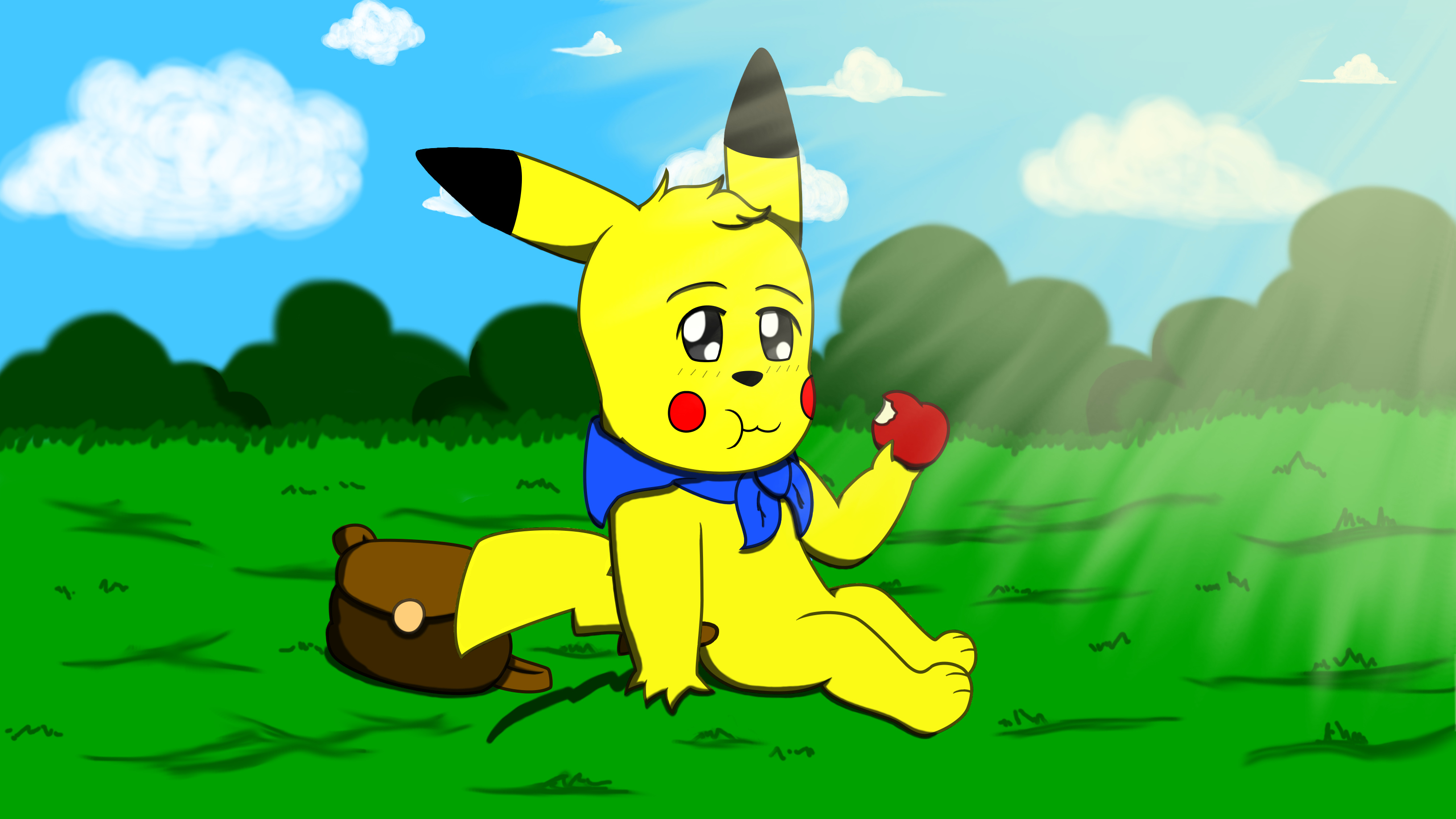 (Pokemon or PMD) The Serene Pikachu