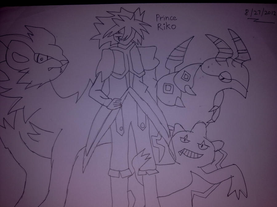 R Prince Rako Prince Riiko of Pokemon by FacelessRiko on DeviantArt
