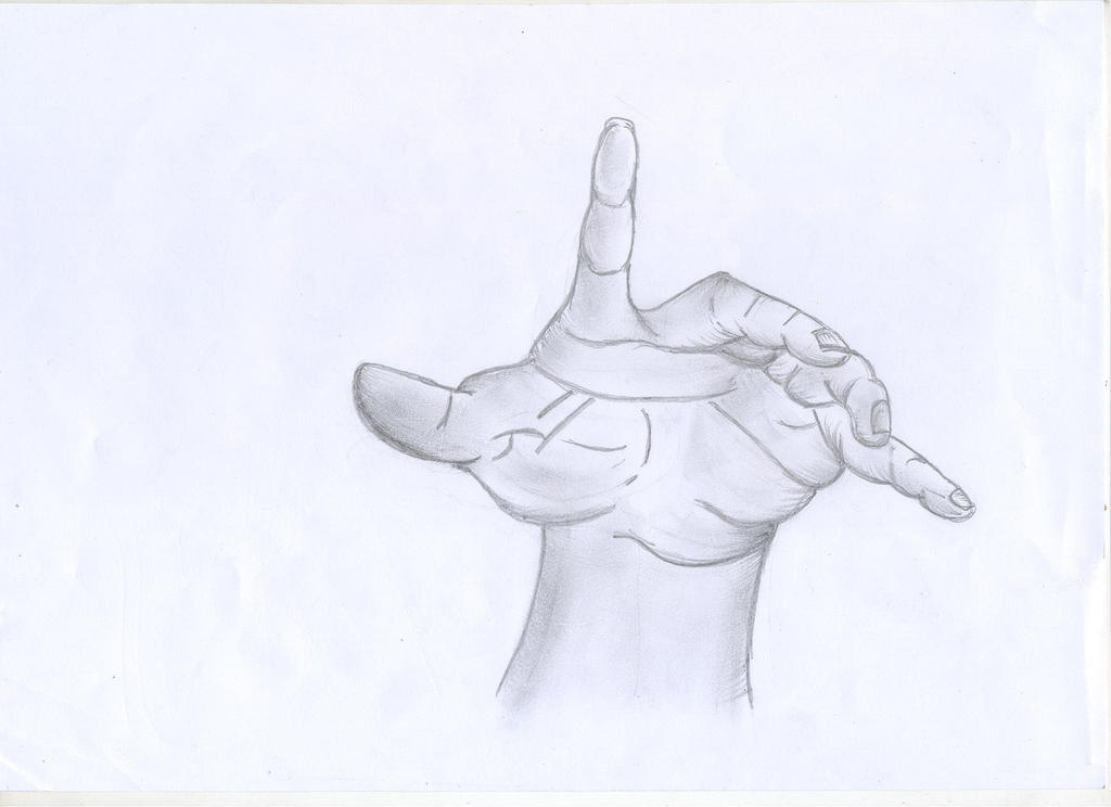 Handless Drawing Hand drawing 2 by FacelessRiko on DeviantArt