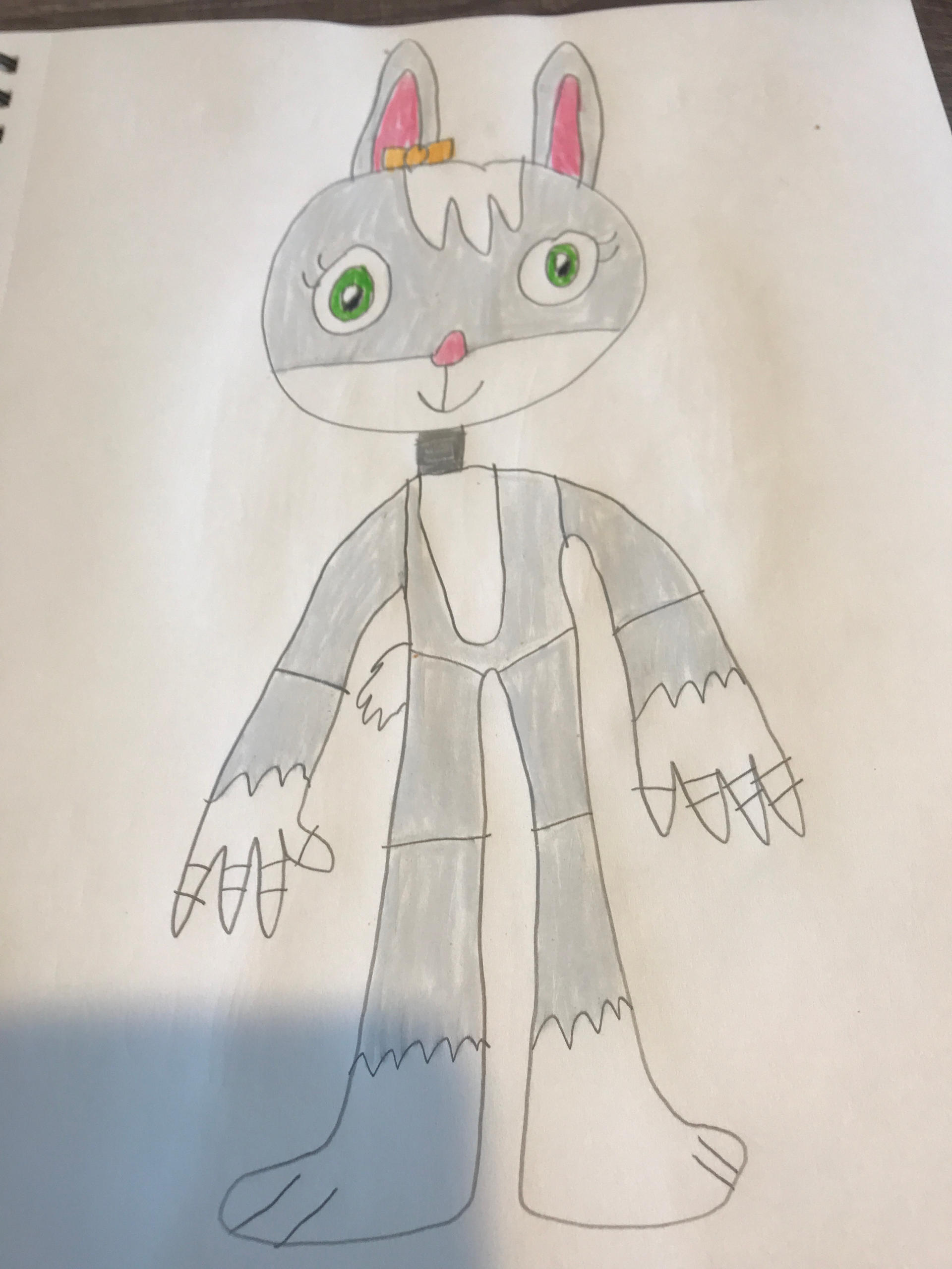 Fluffy the Robot Rabbit by DangerRangerMate on DeviantArt