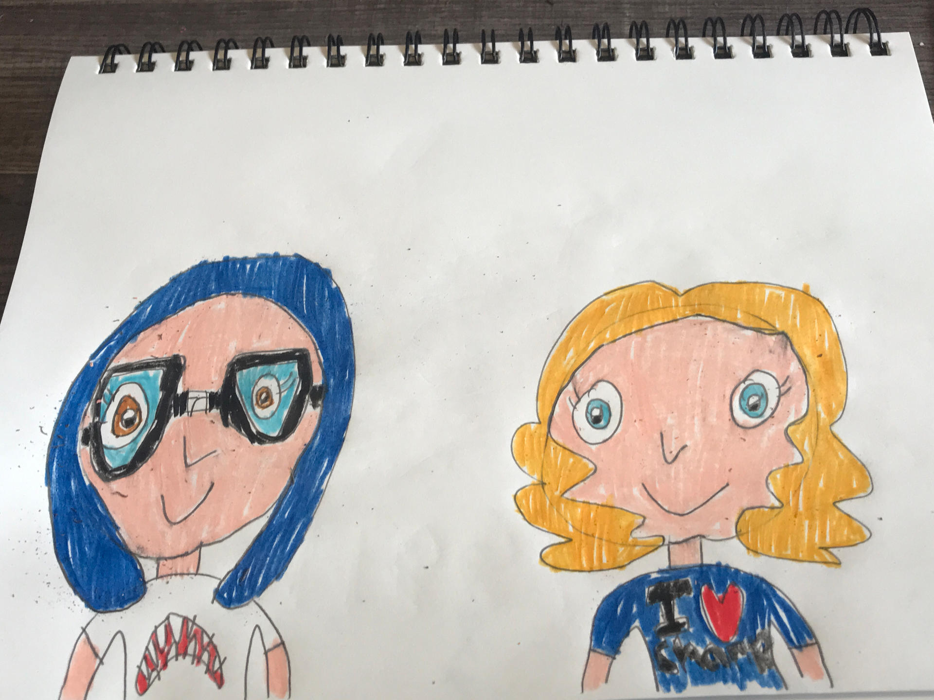 Marissa and Alina - Shark Week by AstroElemantal on DeviantArt