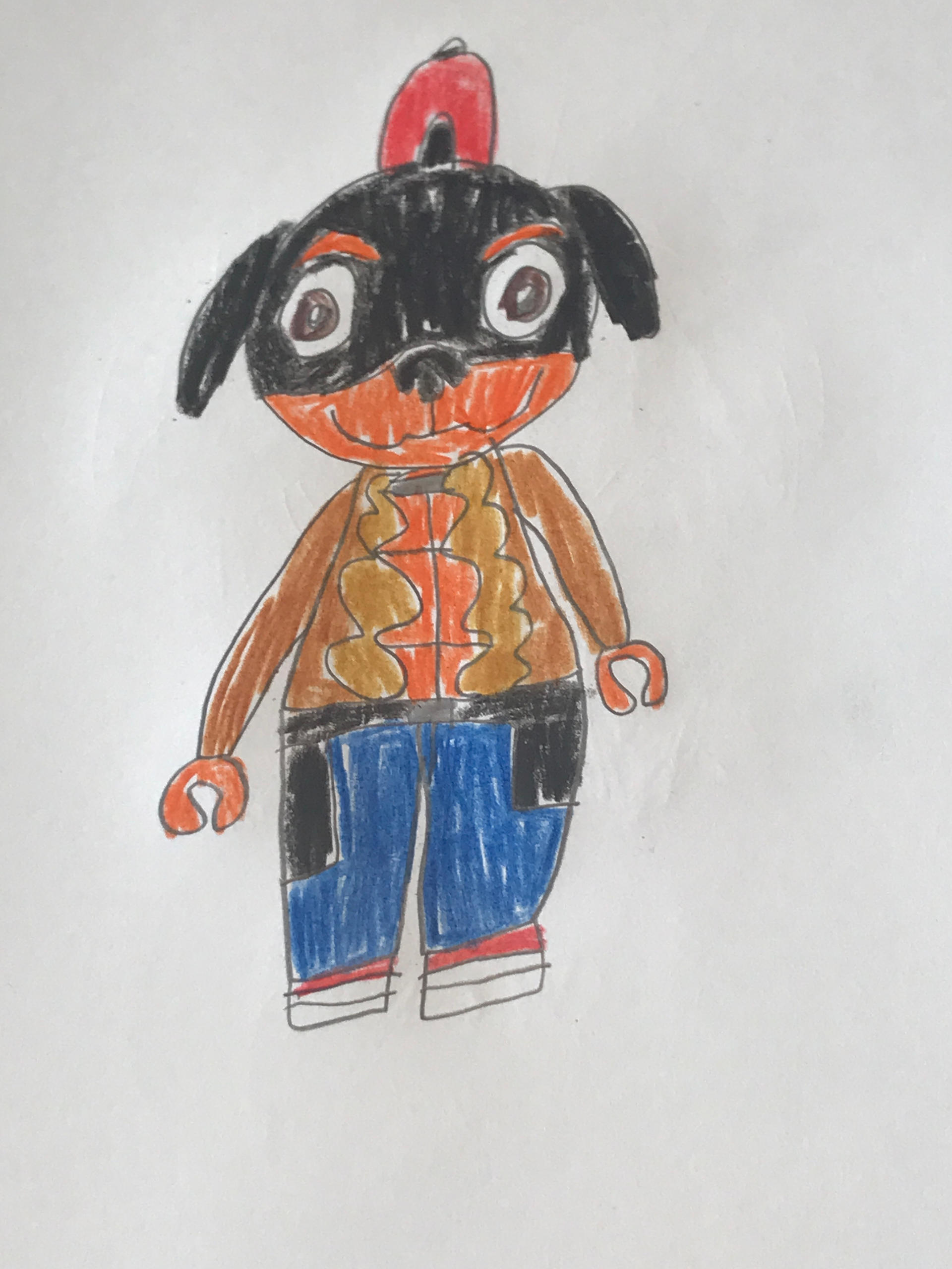 Lego Rottweiler Figure The Masked Singer US - Rottweiler LEGO Minifigure by AstroElemantal on ...