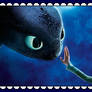 HTTYD Hiccup And Toothless Fan Stamp