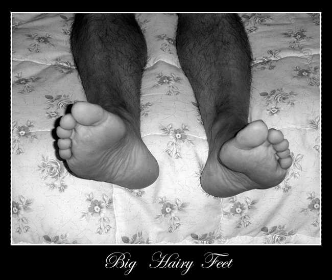 Hairy feet gay I ❤️