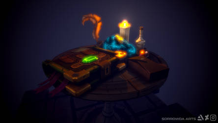 Stylized Magician Table