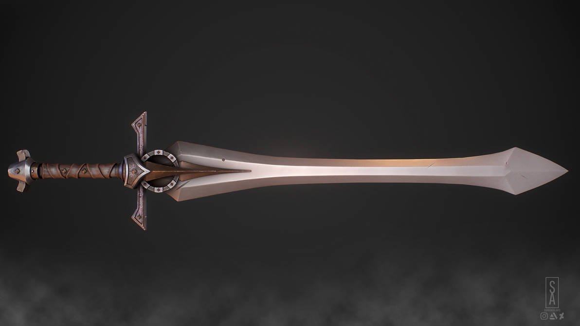Stylized Sword by Sorrowda on DeviantArt