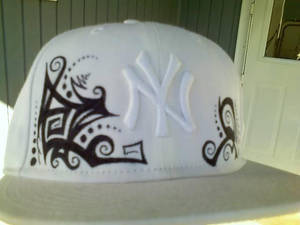 Sharpie On Yankees Hat