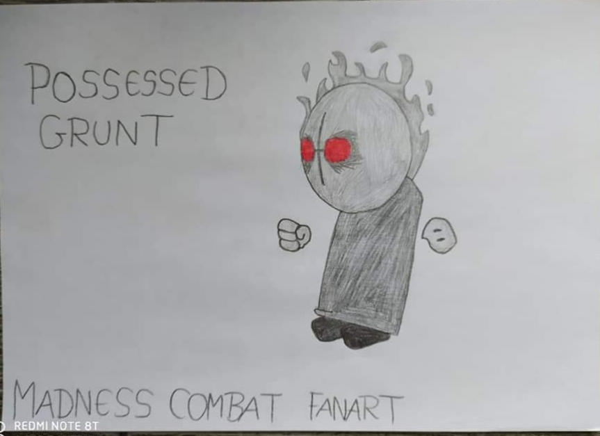 Madness combat grunt (the Finger) by Subject2435 on DeviantArt