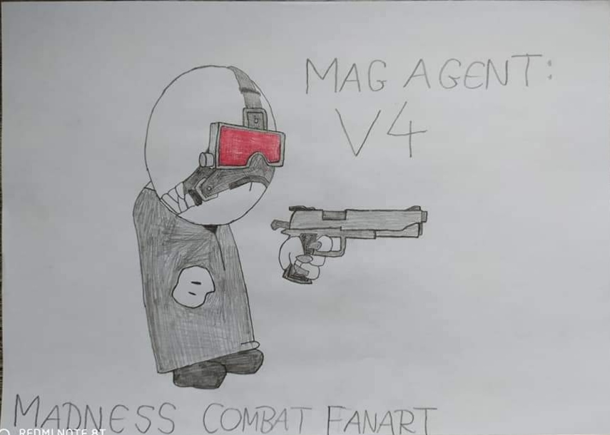Normal Mag Agent Madness Combat Mag Agent V4 Fanart by DjMarrin02 on DeviantArt