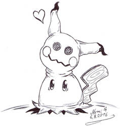 Pokemon - Mimikyu by Nami-Blue