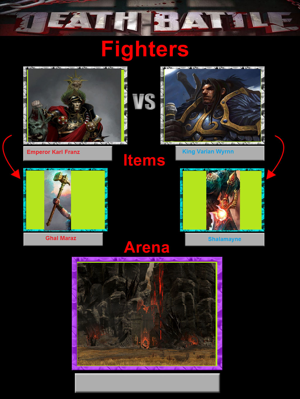 Death And Ruler Death Battle Human Rulers by userup on DeviantArt