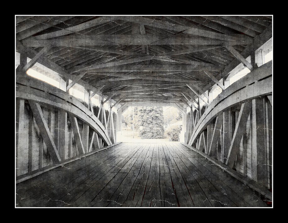 Through a Covered Bridge