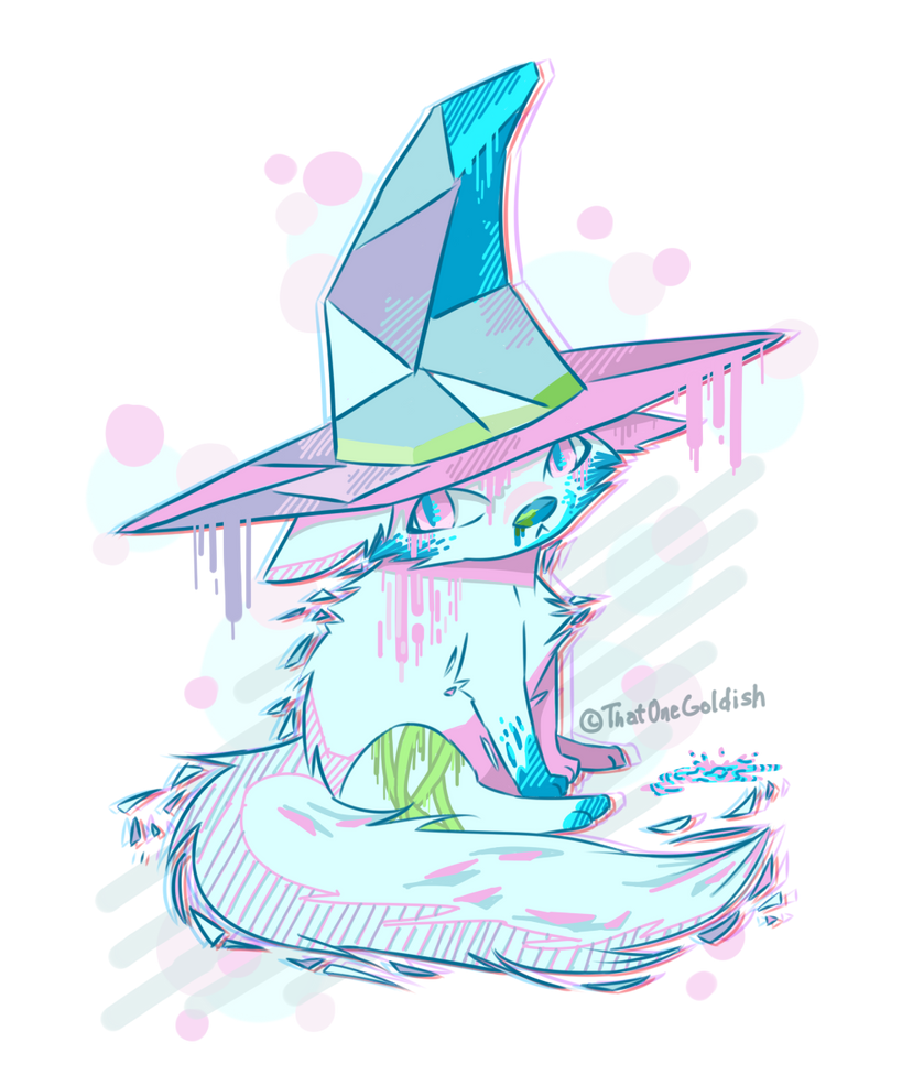 Vapor Witch by ThatOneGoldfish