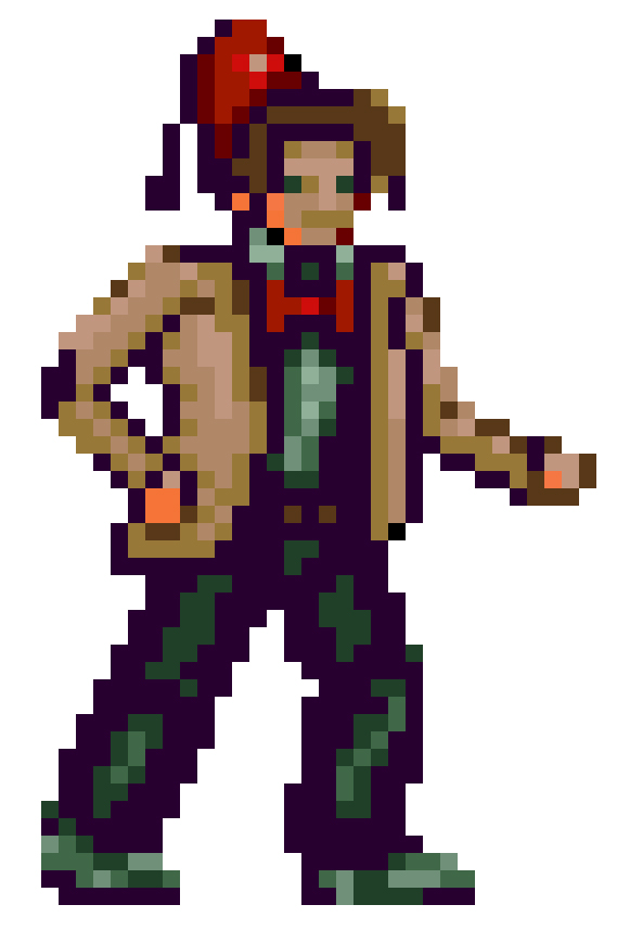 11th Doctor in 16 bit