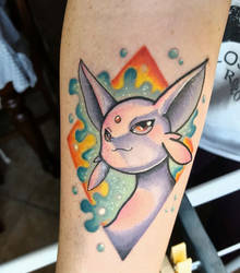 Espeon Pokemon Tattoo