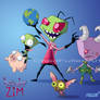 Invader ZIM and Gir
