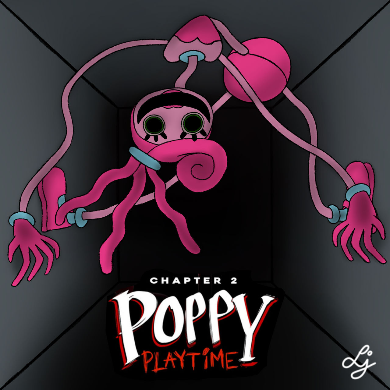 Poppy Playtime Chapter 2 - 'Mommy Long Legs' by HealerCharm on DeviantArt