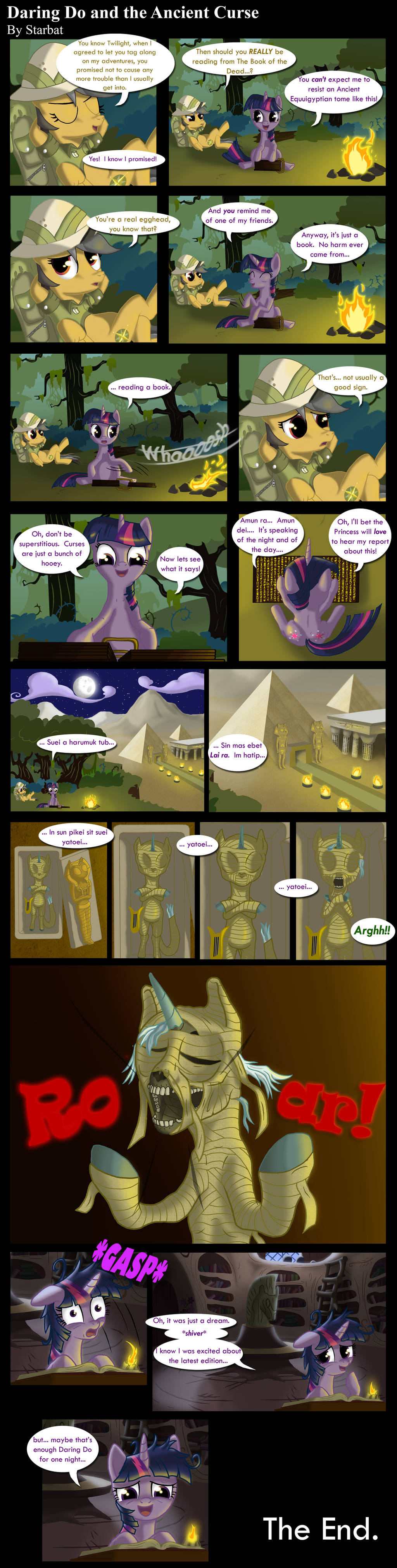 Daring Do and the Ancient Curse by Starbat