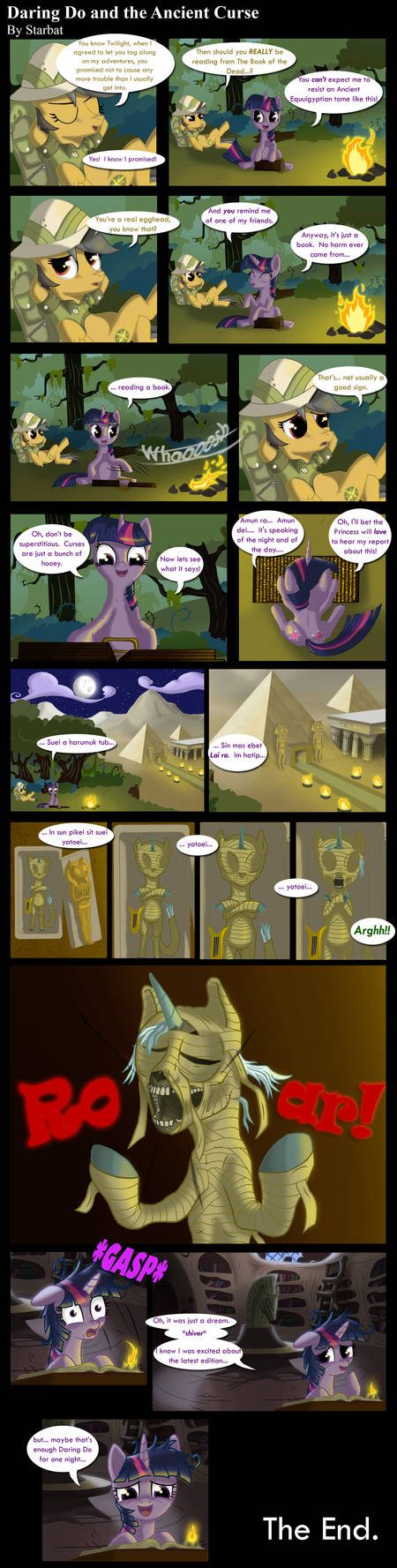 Daring Do and the Ancient Curse by Starbat