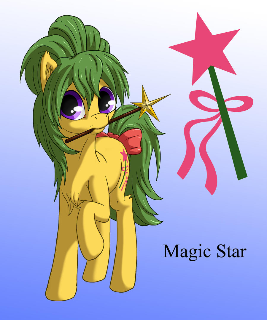 Magic Star Isolated