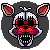 Funtime WhiteFox Pixel Icon (Commiquest)