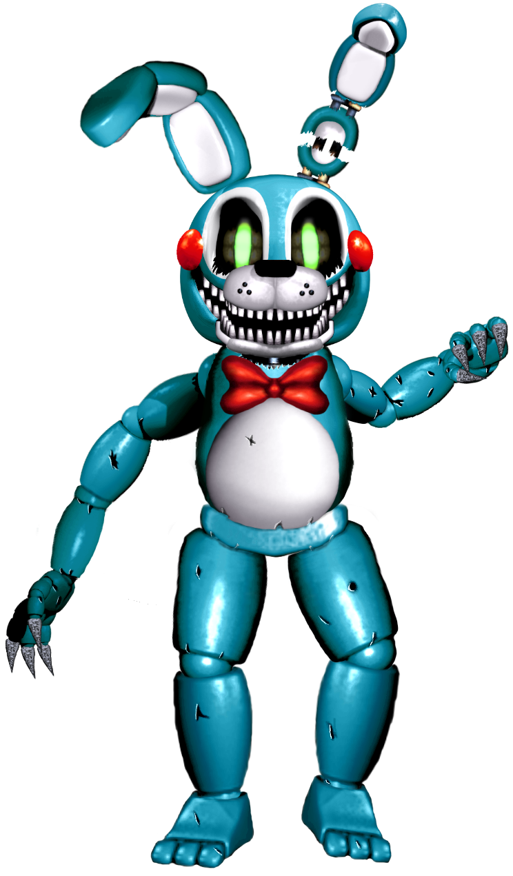 Adventure nightmare toy bonnie. : r/fivenightsatfreddys