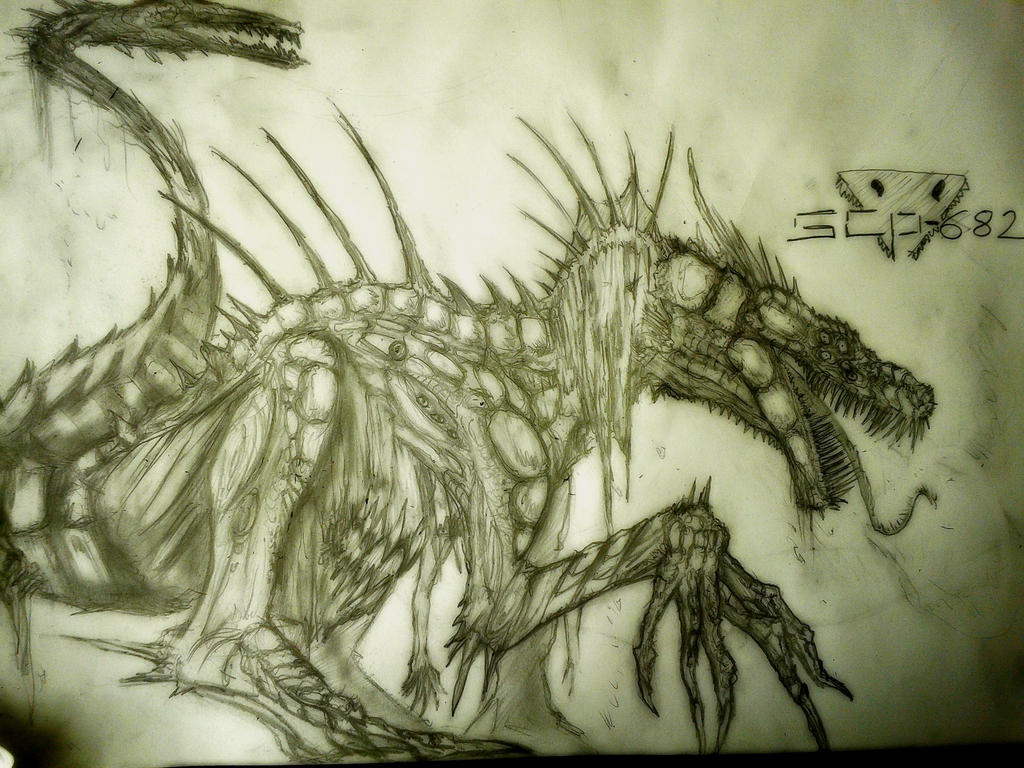 SCP-682 (HARD-TO-DESTROY-REPTILE) (SECOND VERSION)