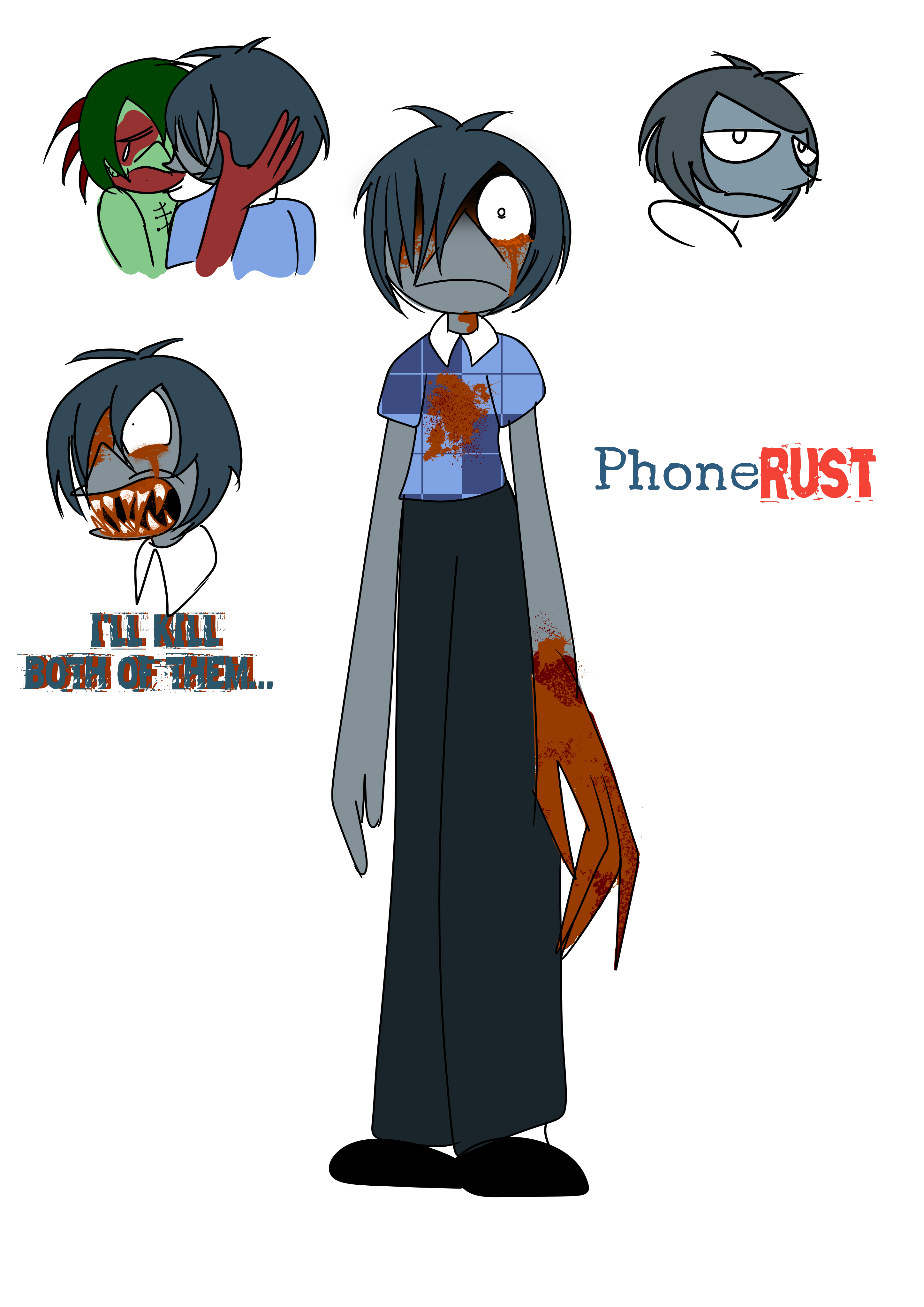 Phonegingi Dialtown OC: Phonerust by Thespy56 on DeviantArt