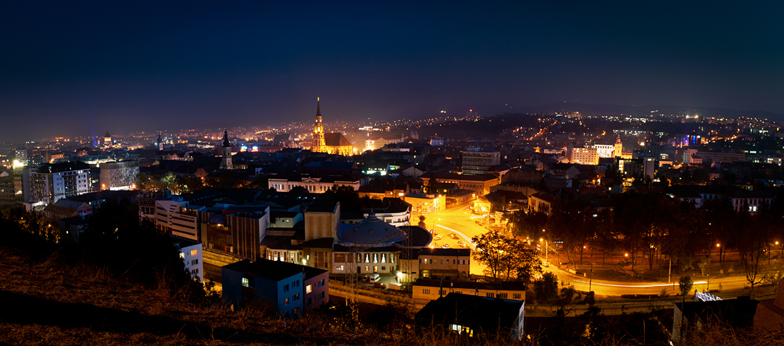 Cluj-Napoca at night