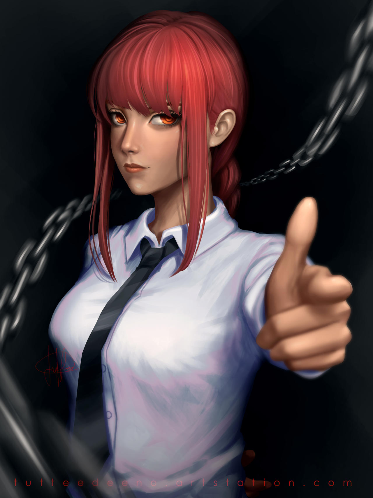 Makima Fanart Chainsaw Man By TutteeFX On DeviantArt makima-fanart-chainsaw-man-by-tutteefx-on-deviantart