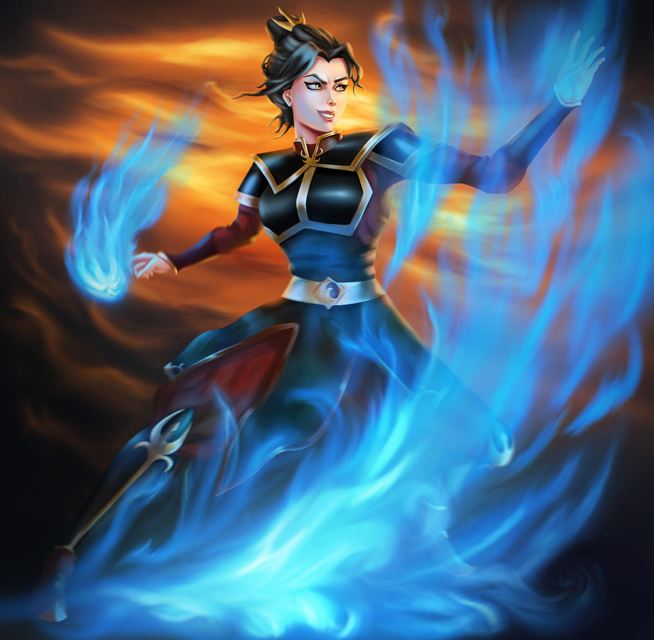 Azula Hat Azula Fanart by Hjorskrim on DeviantArt