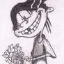 Edd with Flowers