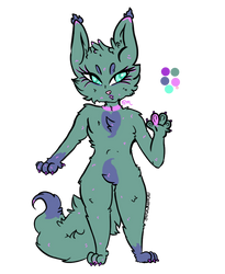 CHEAP Feline Anthro Adopt (OPEN)