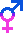 Gender Symbol: BIGENDER (male + female)
