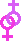 Orientation symbol: Lesbian, WLW, Sapphic