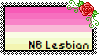 Nonbinary lesbian stamp