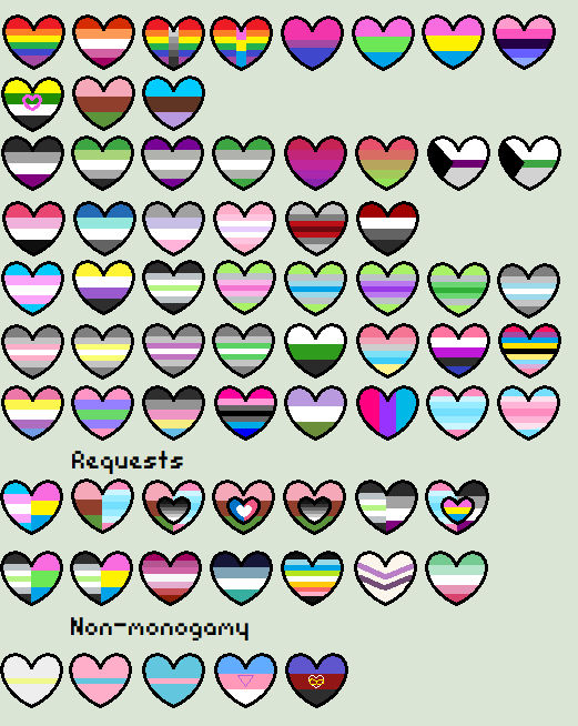 Pride Hearts
