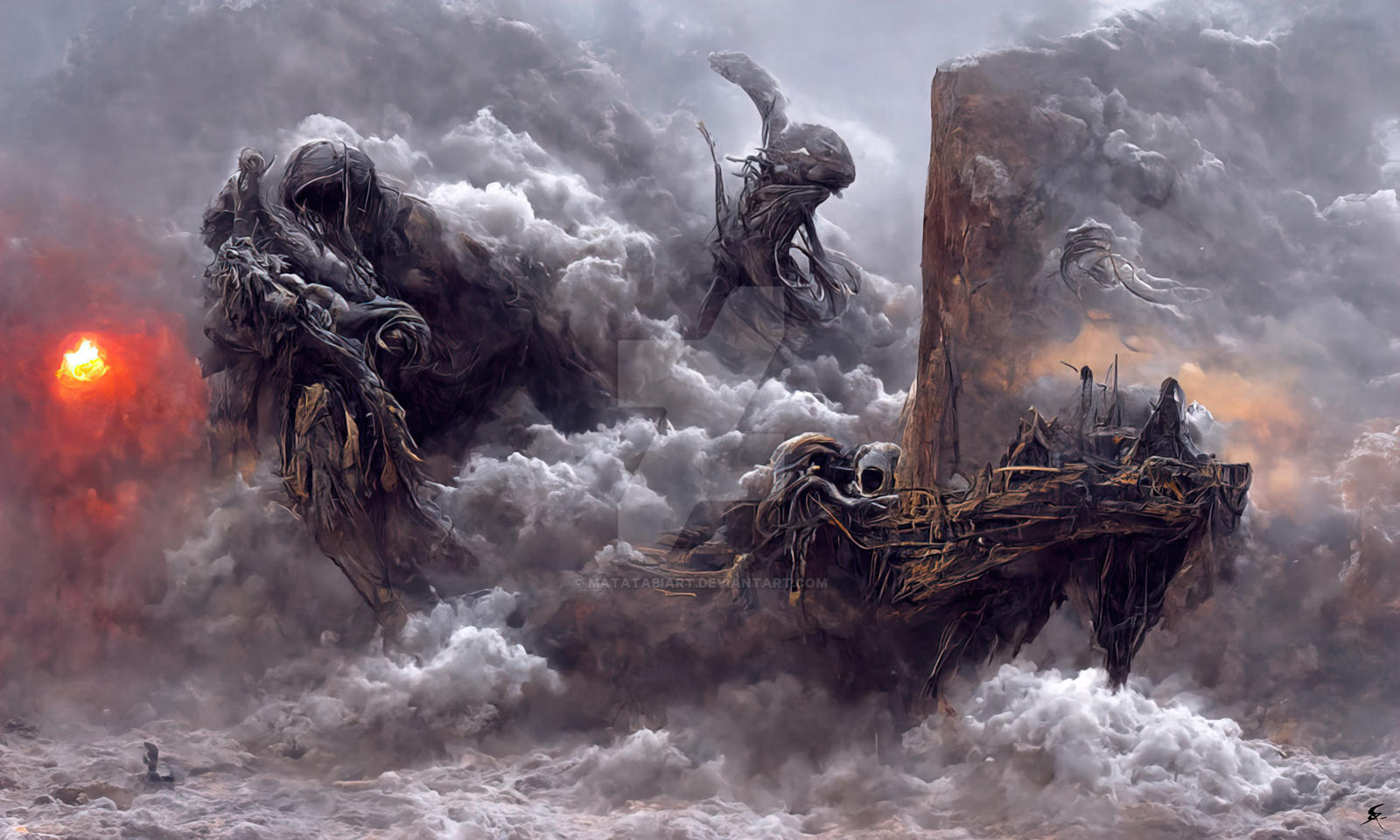 Queen Anne's Revenge by MatatabiArt on DeviantArt