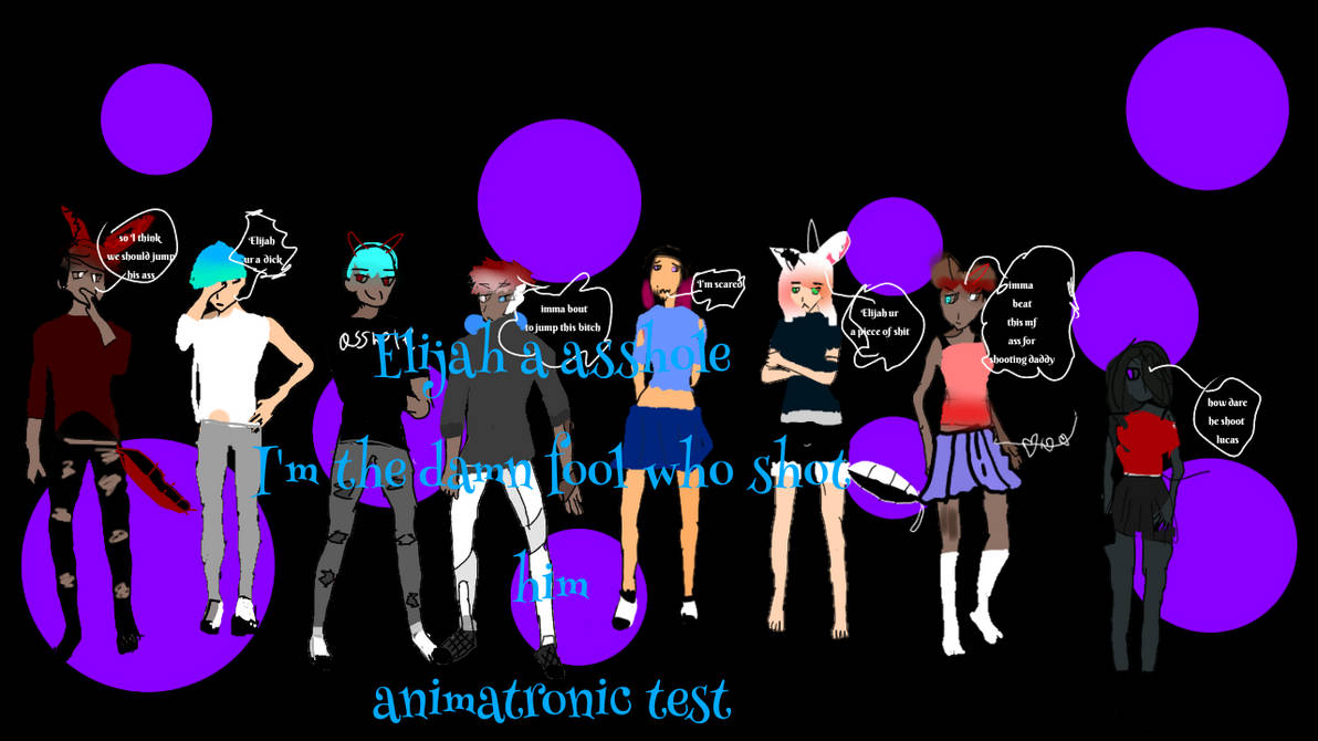 I'm testing animatronics so by devilangelqueen on DeviantArt