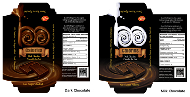 Chocolate package design