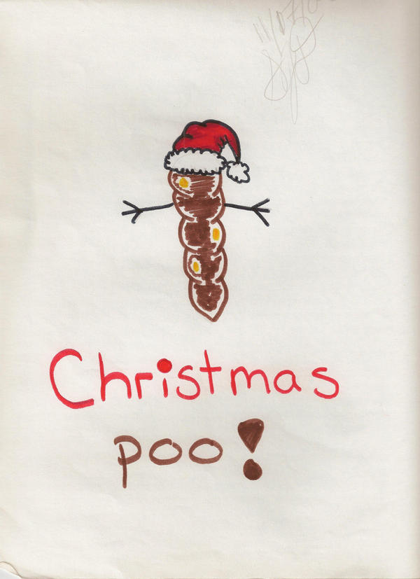Christmas Poo by SammiDugs on DeviantArt Christmas Poo