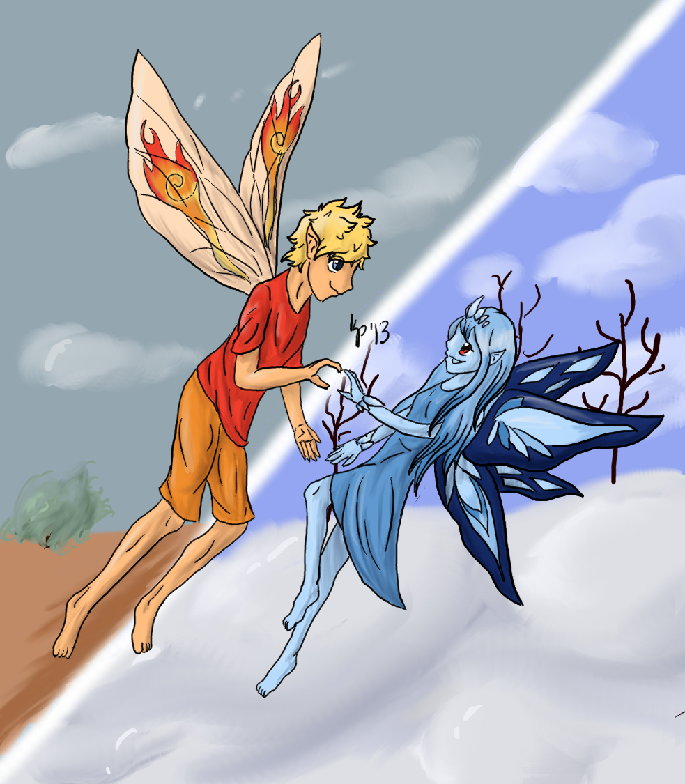 Fire and Ice (background redo)