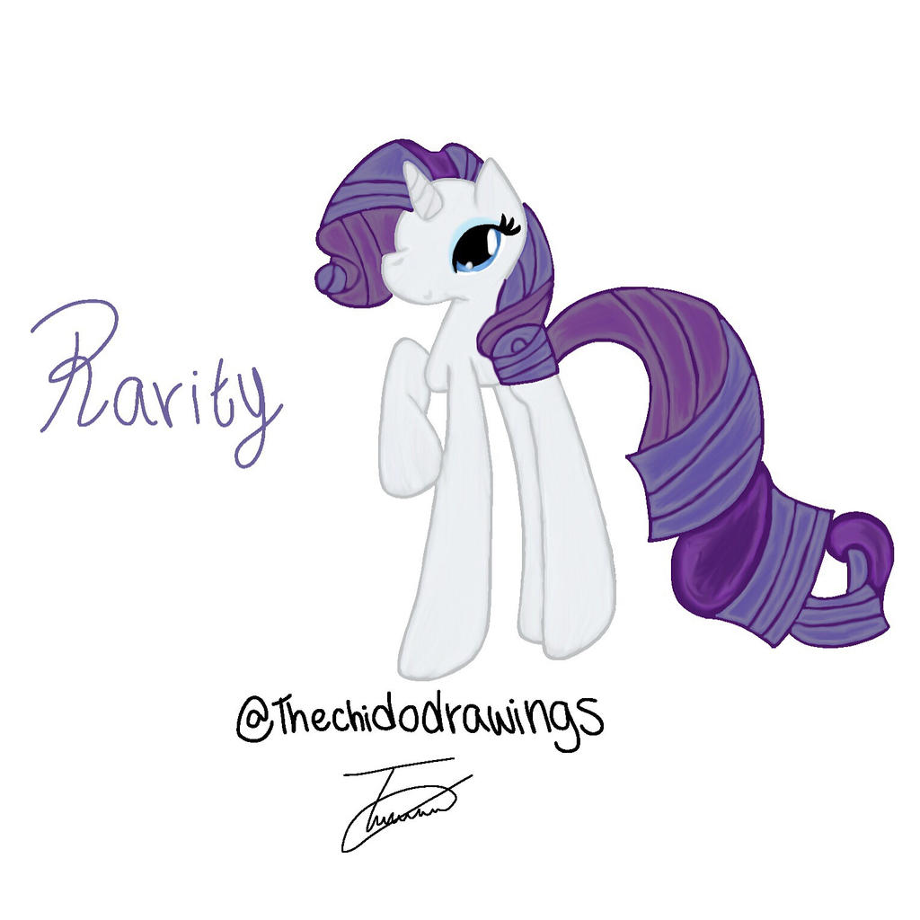 Rarity by thechidodrawings on DeviantArt
