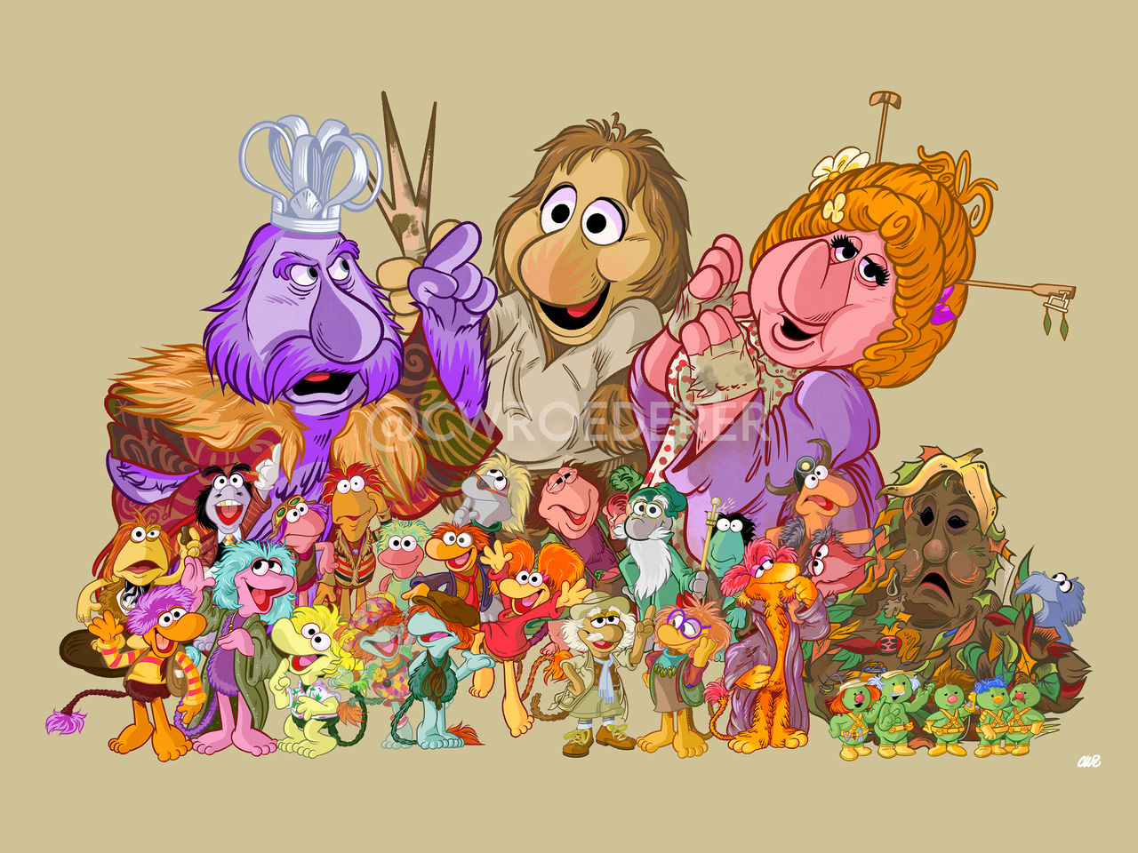 The Critters of Fraggle Rock by cwroederer on DeviantArt