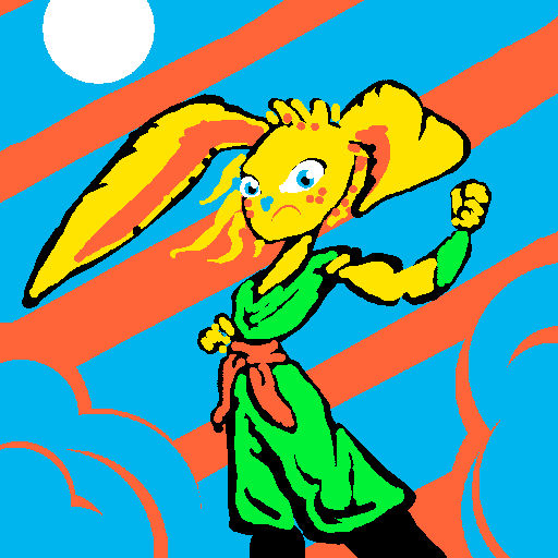 Rabbit Warrior by Saturdaythe13th on DeviantArt